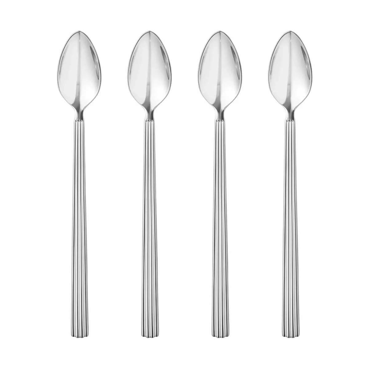 Georg Jensen Bernadotte Caffe Latte-ske - 4 Stk. 3 Georg Jensen Bernadotte Caffe Latte-ske - 4 Stk.