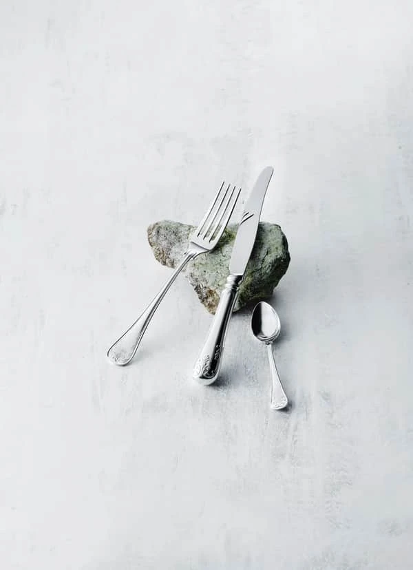 Gense Gammal Fransk Bordkniv 4 Gense Gammal Fransk Bordkniv - Billede 2