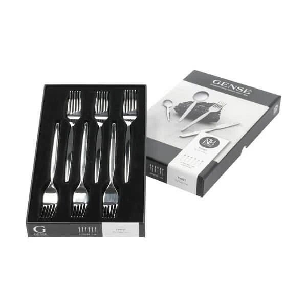 Gense Twist Kagegaffel - 6 Stk. 4 Gense Twist Kagegaffel - 6 Stk. - Billede 2