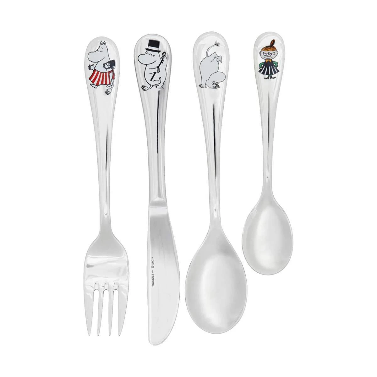 Arabia Mumi Bestiksæt Mumifamilien - 4 Dele 3 Arabia Mumi Bestiksæt Mumifamilien - 4 Dele