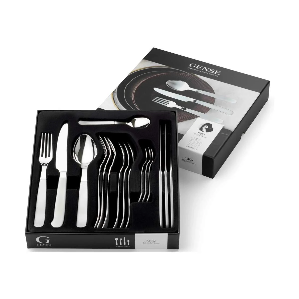 Gense Rejka Bestiksæt - 16 Dele 3 Gense Rejka Bestiksæt - 16 Dele