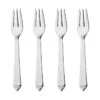 Georg Jensen Pyramide Kagegaffel - 4 Stk.
