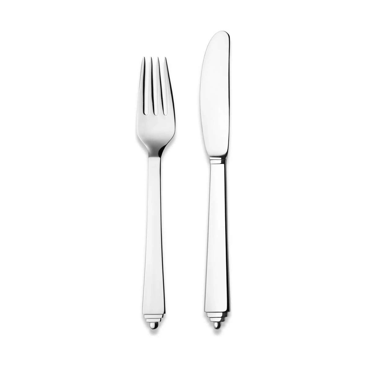 Georg Jensen Pyramide Bestiksæt Forret/Dessert - 8 Dele 3 Georg Jensen Pyramide Bestiksæt Forret/Dessert - 8 Dele